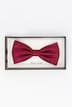 Nœud papillon# avec crochet d'attache, pure soie