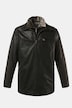 Lederjacke, Porc-Leder, Stehkragen, Webpelz Blende, Steppfutter