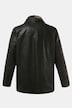 Lederjacke, Porc-Leder, Stehkragen, Webpelz Blende, Steppfutter