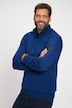 Strick-Troyer, Stehkragen, Zipper, Raglan-Langarm