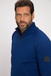 Strick-Troyer, Stehkragen, Zipper, Raglan-Langarm