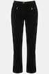 Corduroy broek Mony, comfortabele tailleband, ritszakken