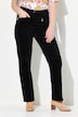 Corduroy broek Mony, comfortabele tailleband, ritszakken