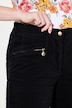 Corduroy broek Mony, comfortabele tailleband, ritszakken
