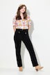 Corduroy broek Mony, comfortabele tailleband, ritszakken