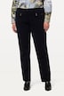 Pantalón Mony de pana, cintura cómoda, bolsillos oblicuos con cremallera