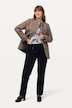Pantalón Mony de pana, cintura cómoda, bolsillos oblicuos con cremallera