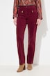 Corduroy broek Mony, comfortabele tailleband, ritszakken
