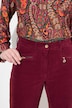Corduroy broek Mony, comfortabele tailleband, ritszakken