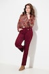 Corduroy broek Mony, comfortabele tailleband, ritszakken