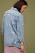 denimjakker, oversized, Longform, destroyedr denim, langærmet