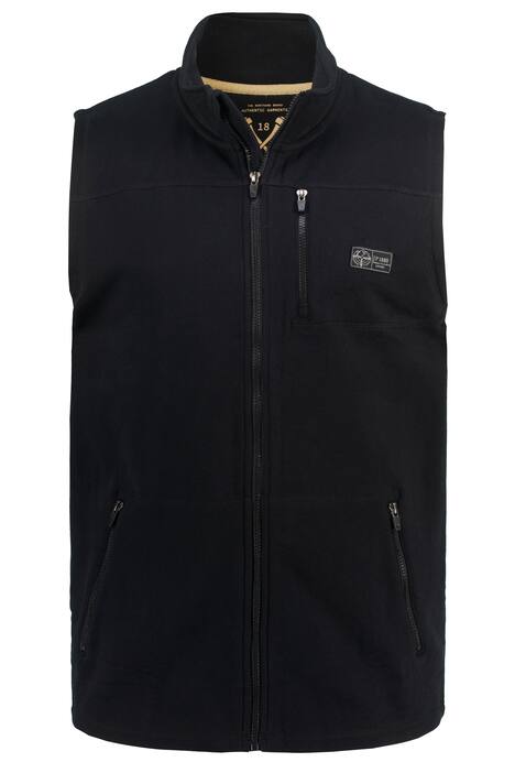 Vesta, pracovní oblečení, tepláková, stojáček, zip, kapsy