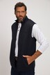 Gilet antivento per l'outdoor in maglia e pile con collo alto e tasche con zip, fino alla tg. 8XL