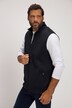 Gilet antivento per l'outdoor in maglia e pile con collo alto e tasche con zip, fino alla tg. 8XL
