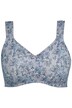 Podprsenka, květy, bez kostic, košíčky C-D