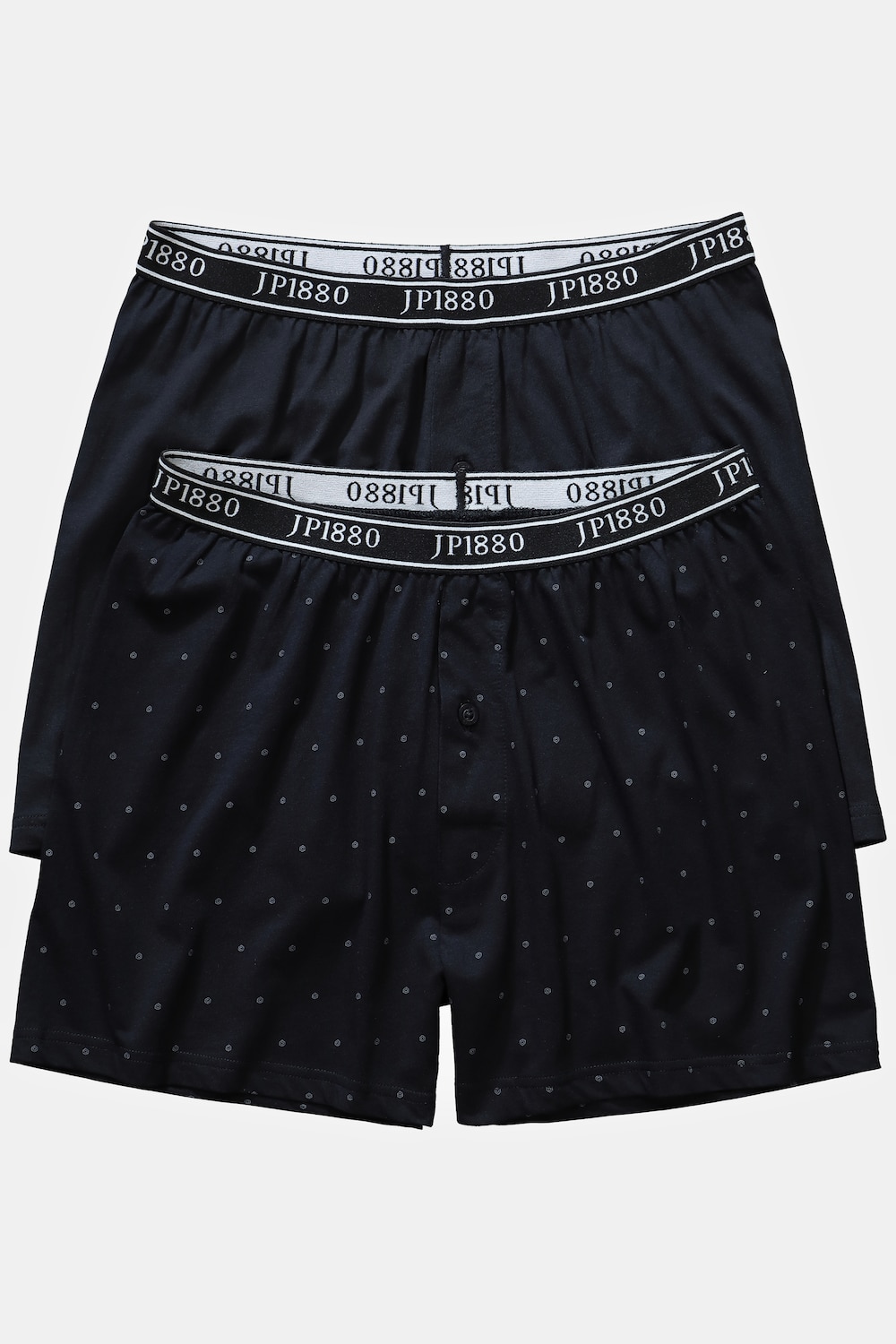 grandes tailles boxers flexnamic®, hommes, noir, taille: 8, coton, jp1880