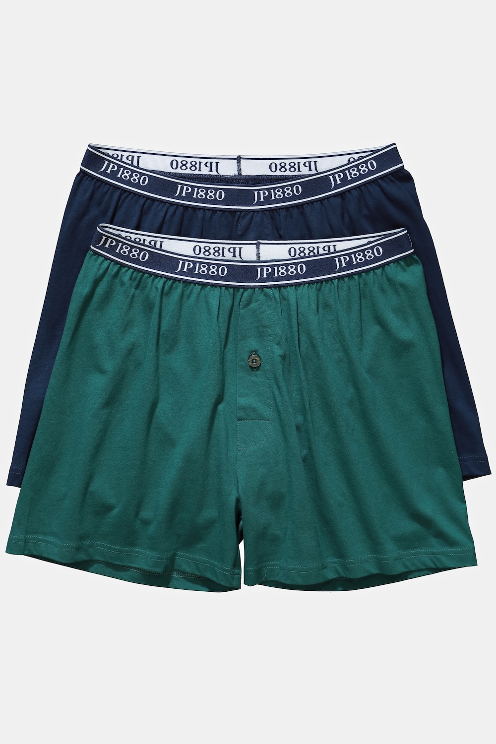 Grote Maten boxershorts, Heren, turquoise, Maat: 7, Katoen, JP1880