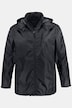 Regenjas, waterdicht, capuchon, rits, lichte voering van mesh