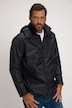 Regenjas, waterdicht, capuchon, rits, lichte voering van mesh