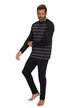 Pyžamo, dvojdílné, tričko s dlouhými rukávy, proužky, dlouhé kalhoty