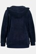 homewear jasje,  pluche, capuchon,  kangoeroezakken