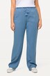 Džíny Rose, široké, rovné nohavice, elastický pas, lyocell