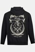 Huppari, collegepusero, bändipainatus, Black Sabbath, painatus selkäpuolella
