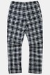 Flanelowe spodnie od piżamy, elastyczny pas