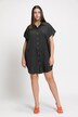 overhemdjurk, oversized, overhemdkraag, korte mouwen
