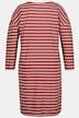 Stripe Accent Cotton Knit Nightgown