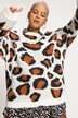 Pullover, oversized, Color Leo, Rundhals, Langarm