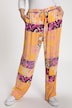 Hose Rose, modischer Druck, weites Bein, Elastikbund