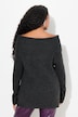 Pullover, off shoulder, lange ærmer