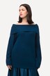 Pullover, Schulterausschnitt, Langarm, weicher Feinstrick