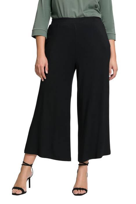 Široké kalhoty, široké nohavice, elastický pas