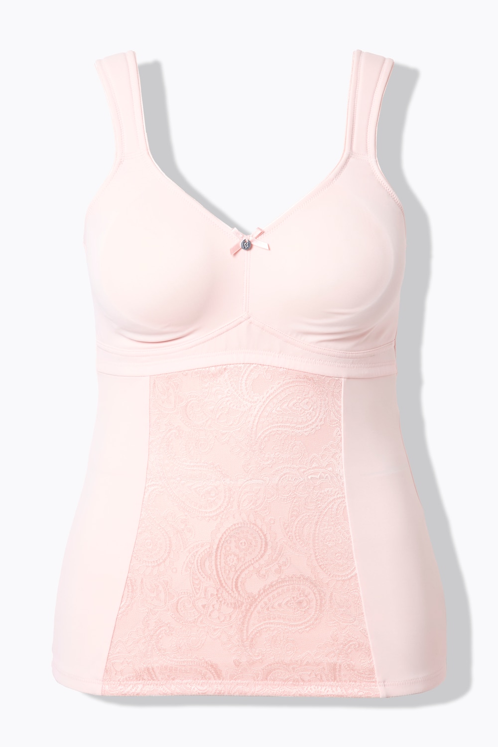 Stora storlekar Shaping-topp, Dam, rosa, storlek: 90D, Syntetfibrer/Elastan, Ulla Popken