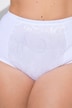 Tvarující kalhotky, žakárová krajka, vysoký pas