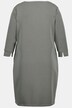 Sportowa sukienka, ozdobny szew, stójka, rękaw 3/4