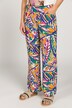 Palazzohose, bedruckt, weites Bein, Elastikbund