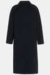 Wool Blend Button Front Fully Lined Dress Coat