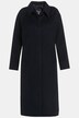 Wool Blend Button Front Fully Lined Dress Coat