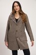 Coordinating Checks Button Front Reversible Coat