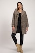 Coordinating Checks Button Front Reversible Coat