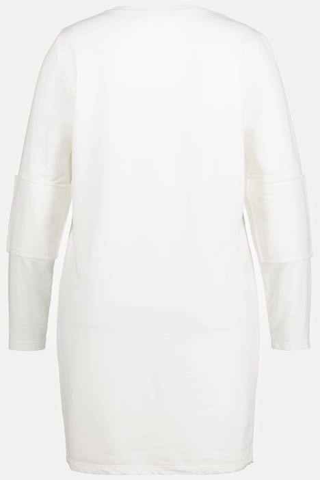 Pocket | Dress Tunic Stretch Kangaroo Knit Lounge | Homewear Loungewear
