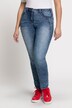 Jeans Sarah, Ziersteine, schmales Bein, High Waist