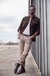 Pantalon en sergé JP 1880, ventre confort, coupe Regular Fit 5 poches - jusqu'à la taille N-72/U-37