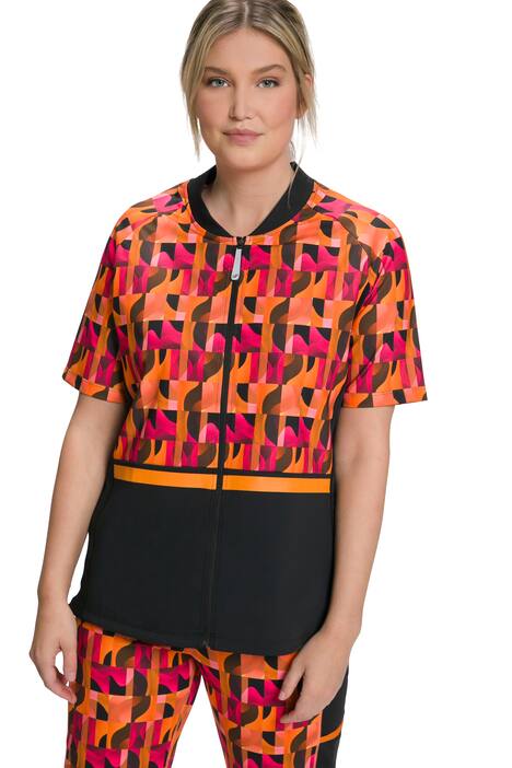 Cyklistické tričko, UV 50+, stojáček, krátké rukávy, kapsy