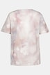 T-Shirt, fleurs XL, forme trapèze, décolleté rond, manches courtes