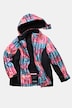 HYPRAR Graphic Stripe Fully Lined Ski Jacket