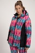 HYPRAR Graphic Stripe Fully Lined Ski Jacket